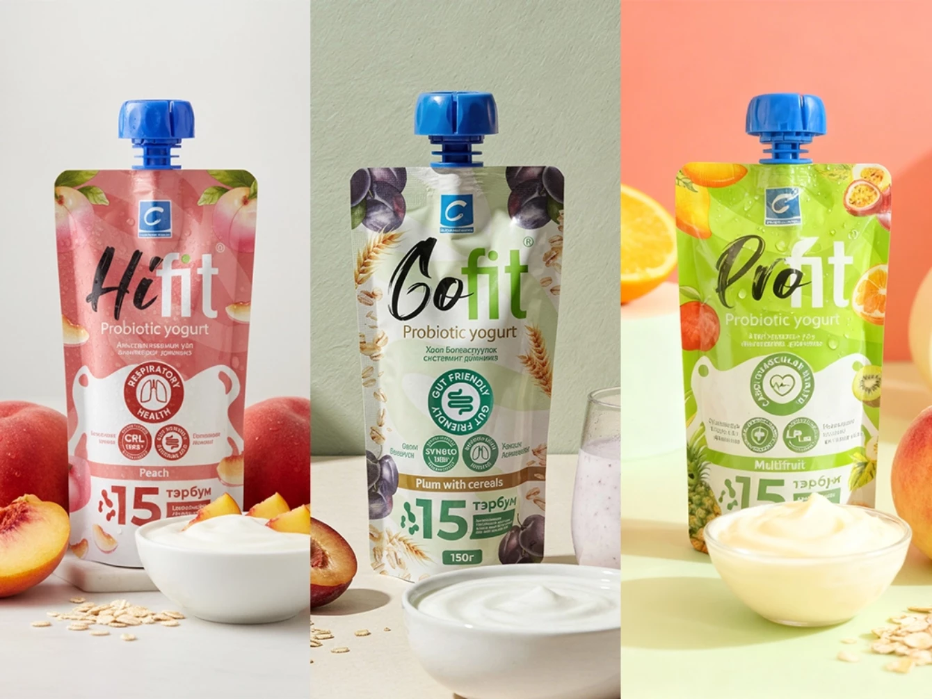 Fit Yogurt – Brand development